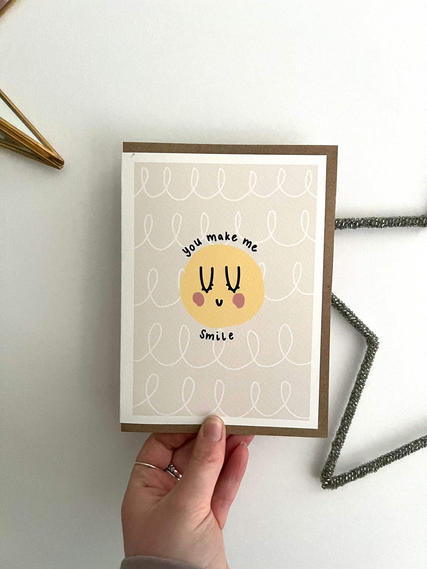 Smilie Face Greetings Card