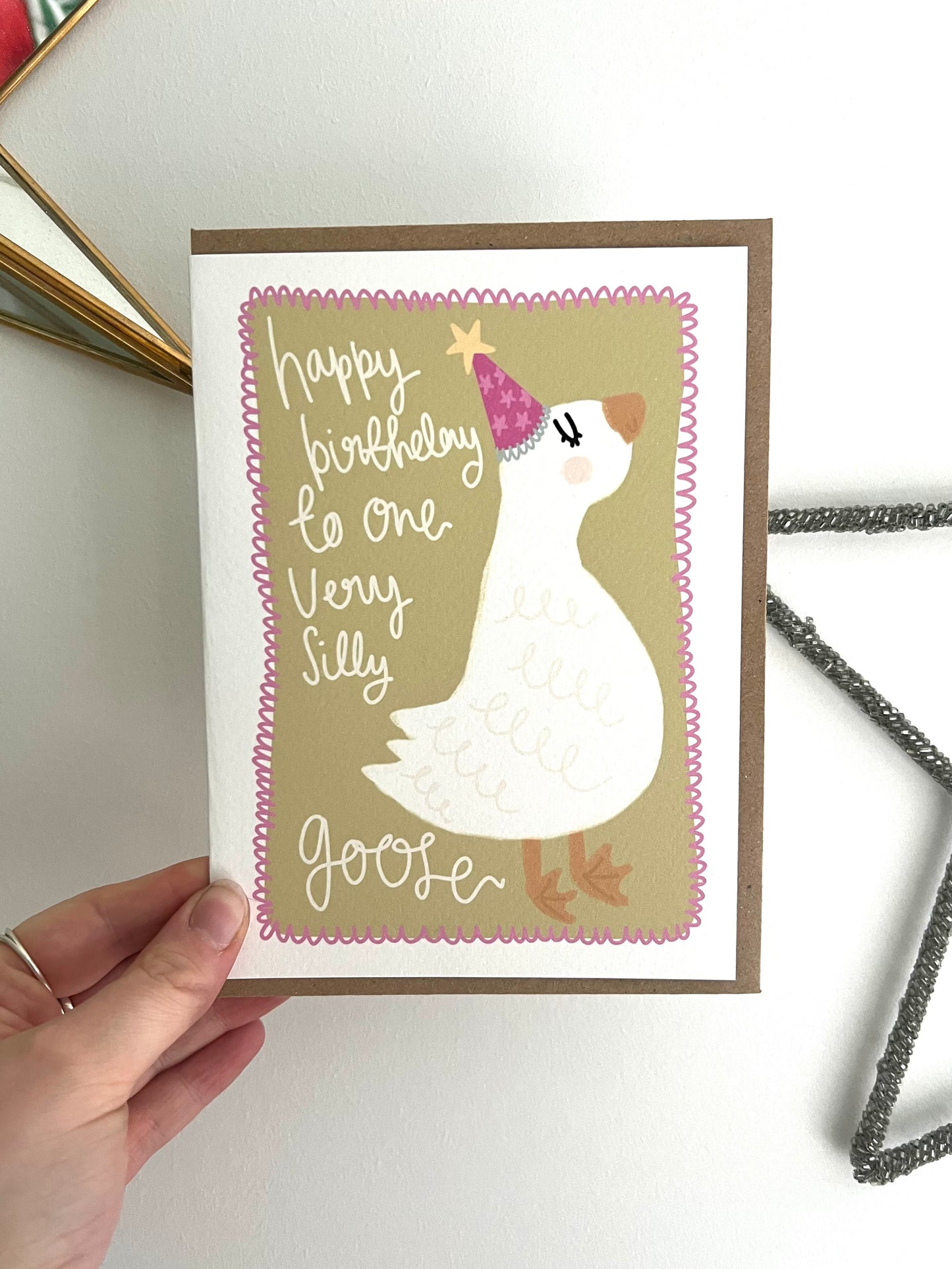 Silly Goose Birthday Card