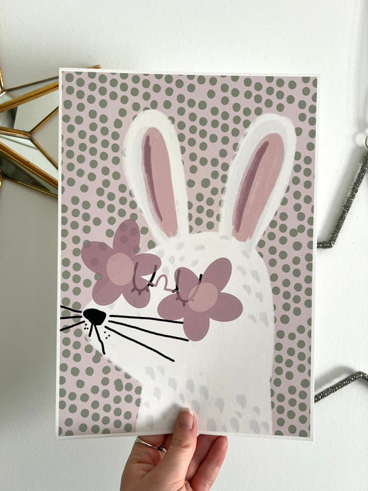 Betty Bunny Print