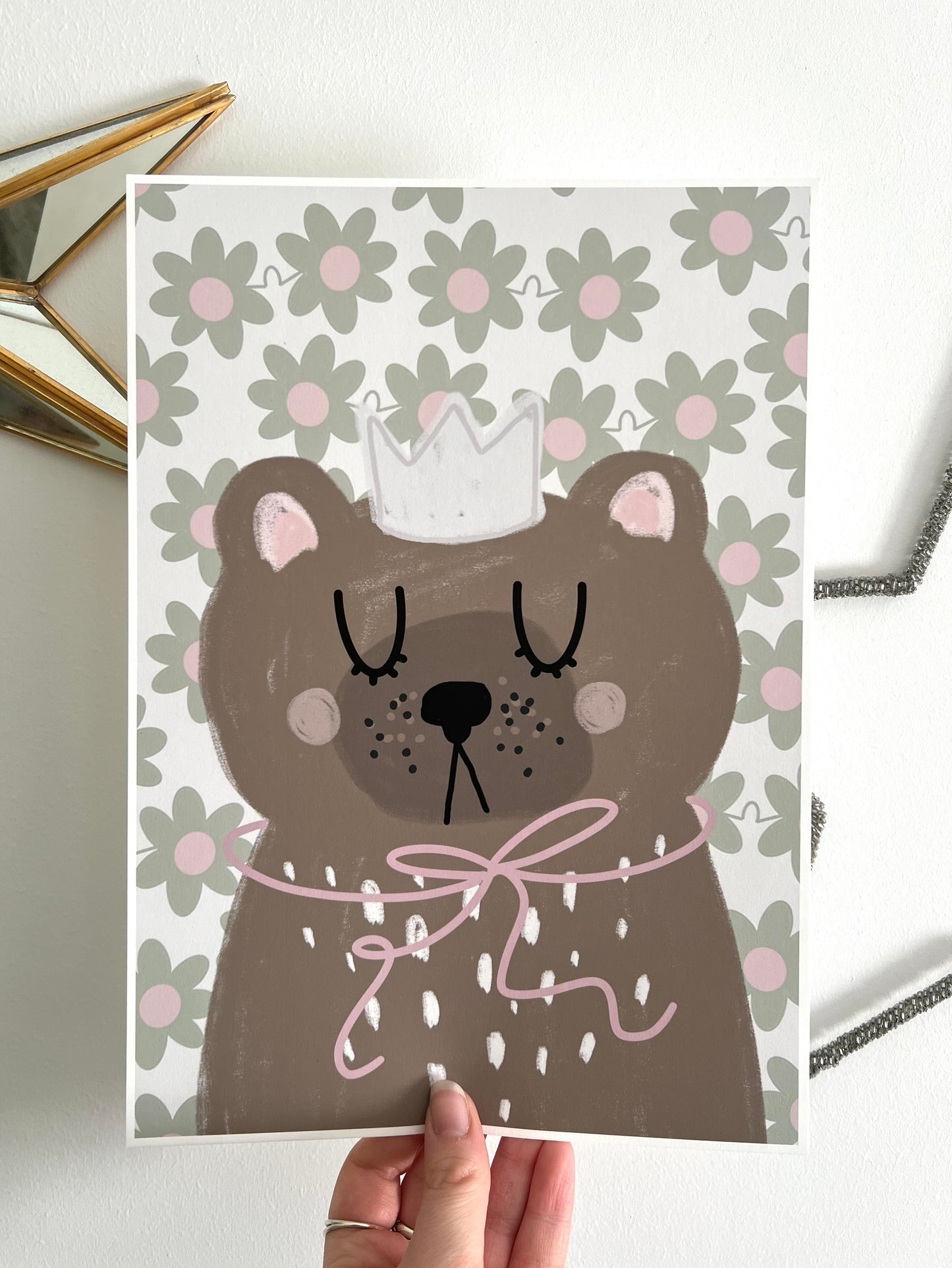 Princess Bear Print