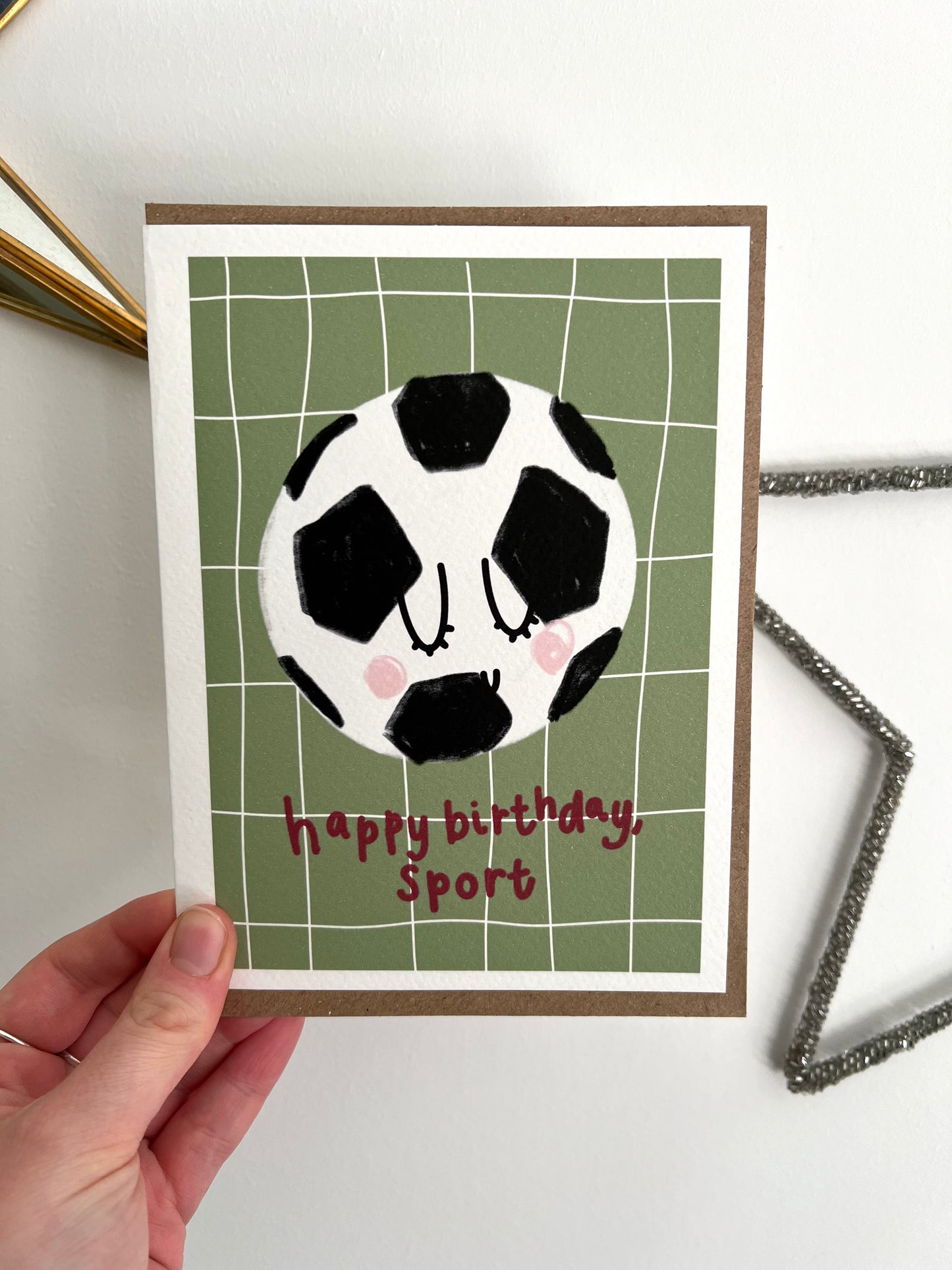 Football Birthday Card