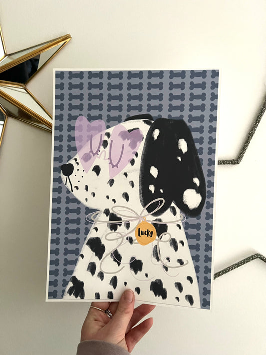 Lucky Dalmatian Print