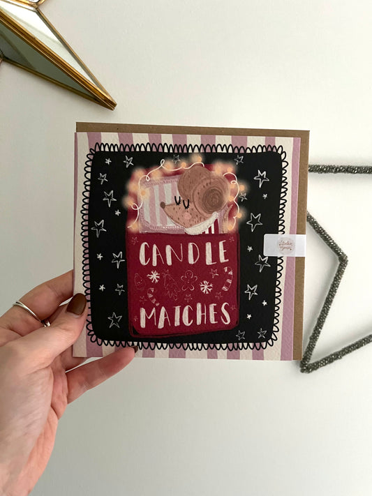 Matchbox Mouse Greetings Card